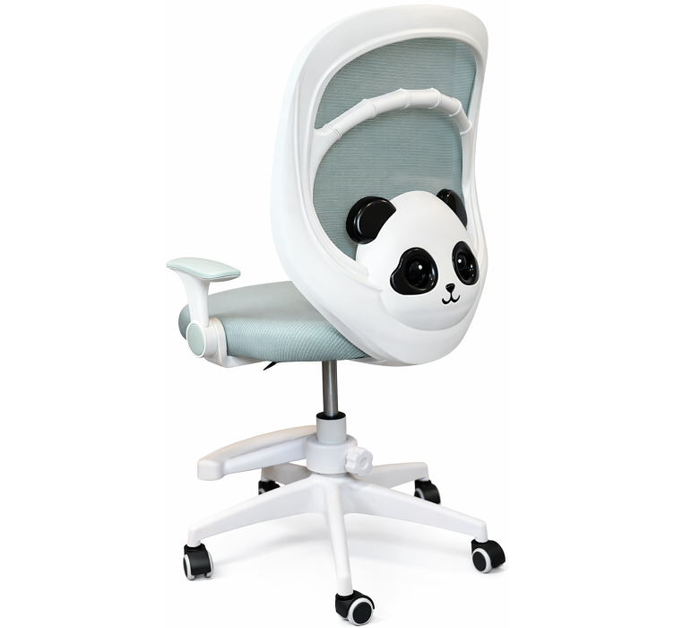Крісло обертове дитяче PERFECT KIDS PANDA GREEN9